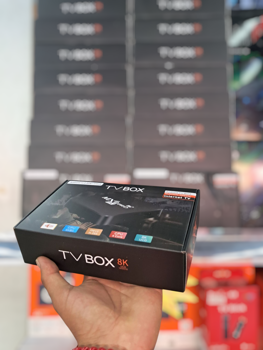 TVBox MXQ Pro 8K WiFi 5Gen