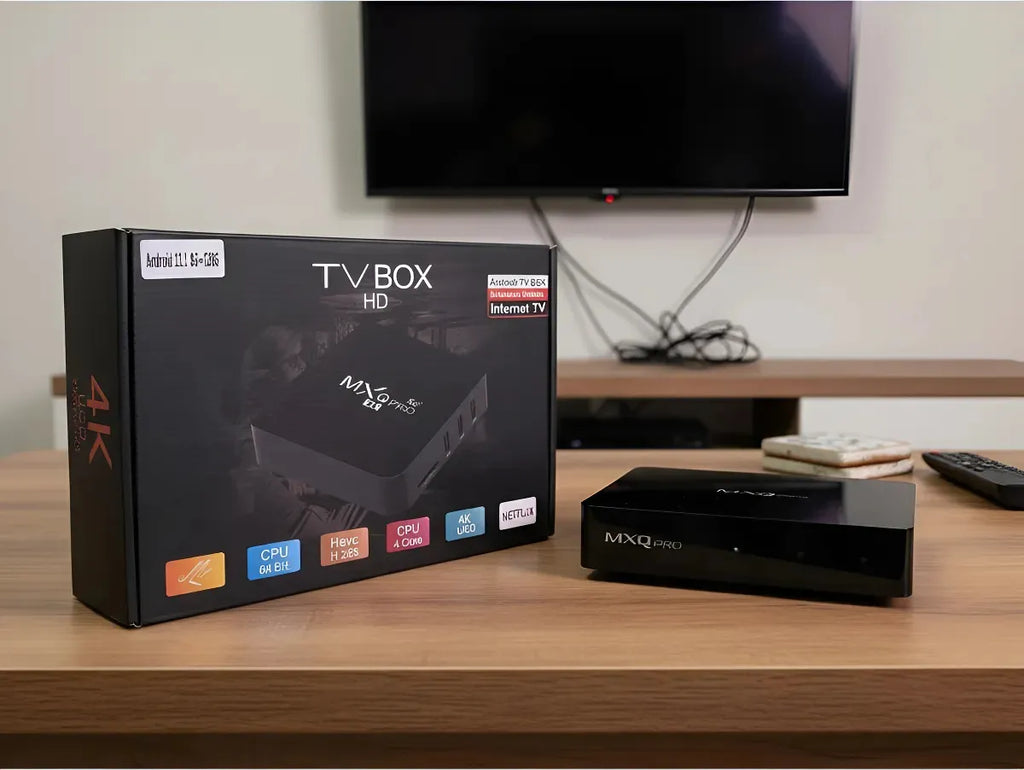 TVBox MXQ Pro 8K WiFi 5Gen