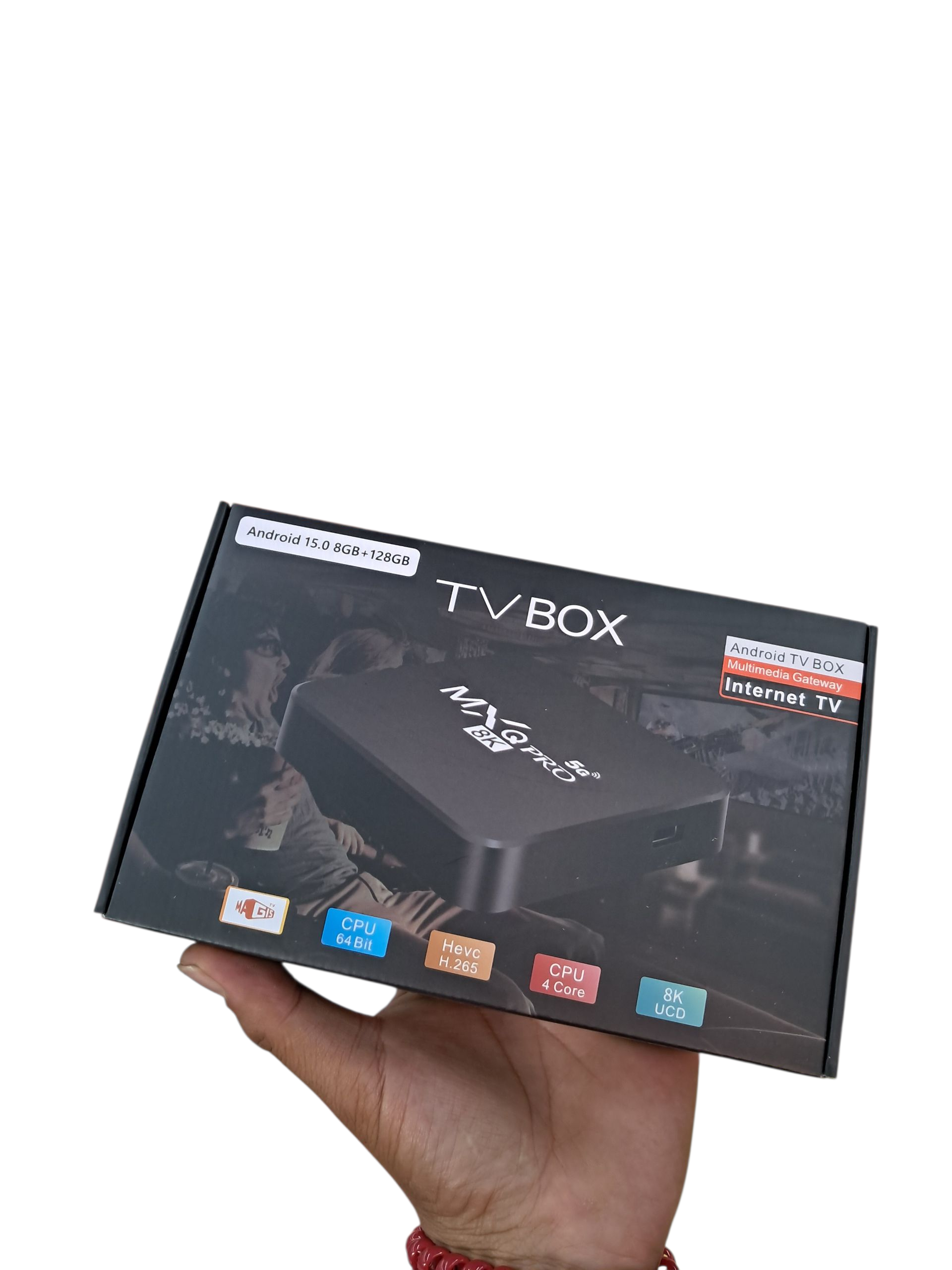 TVBox MXQ Pro 8K WiFi 5Gen